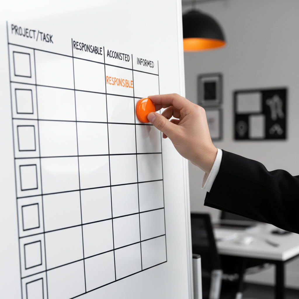 Matriz RACI: Delegação para Escalabilidade em PMEs